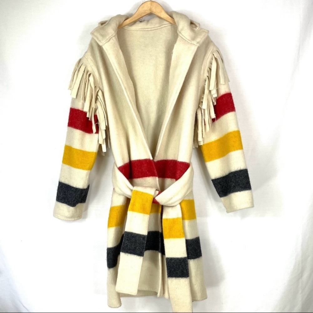 Hudson Bay Blanket Capote Coat Rare Vintage men’s large